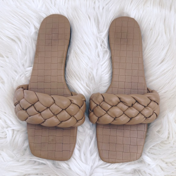 Free People Merrie Mix Print Tunic S+ Sandals - Picture 11 of 14